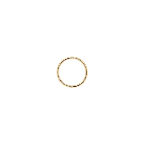 14k Scattered Diamond Circle Earring - SALE