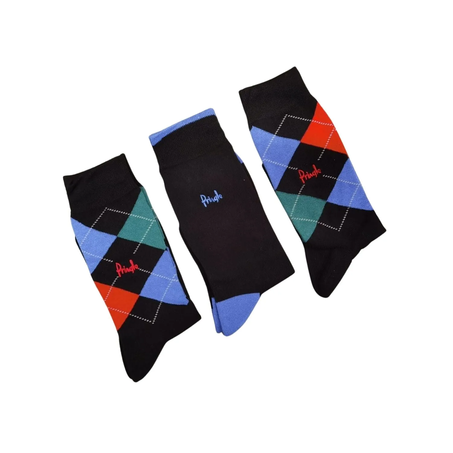 3 Pair Pack Of Socks - Multi