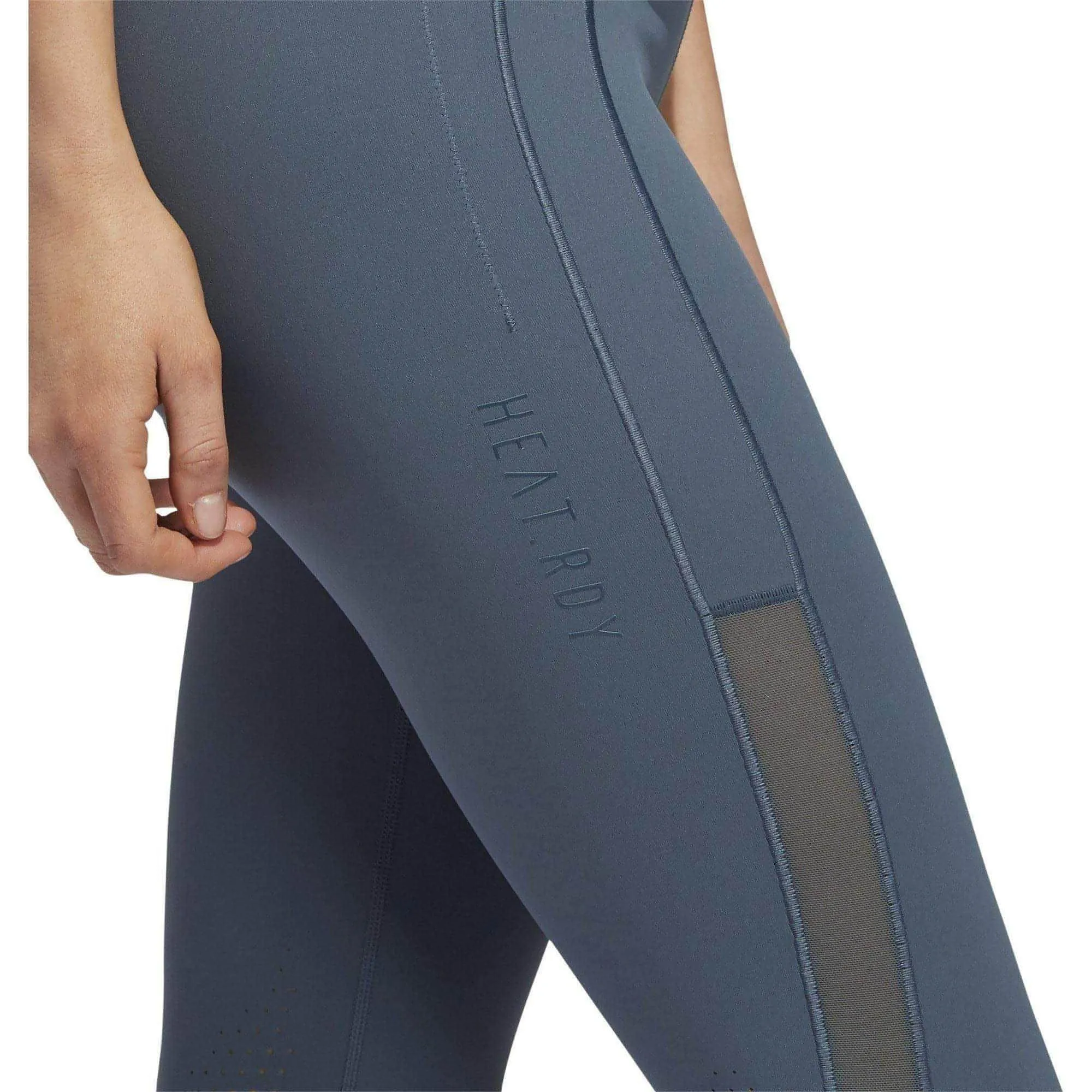 adidas AlphaSkin HEAT.RDY High Rise Womens 7/8 Training Tights - Blue