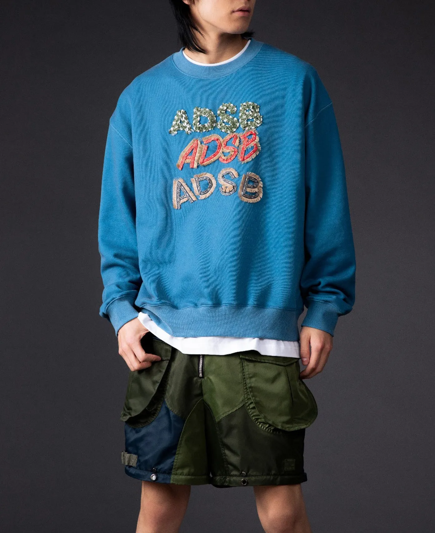 ADSB Patch Logo Sweatshirt (Blue)