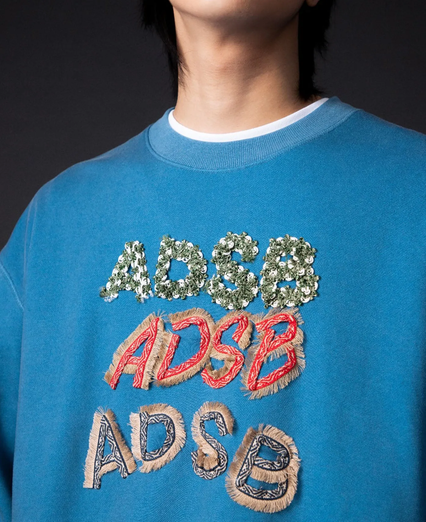 ADSB Patch Logo Sweatshirt (Blue)