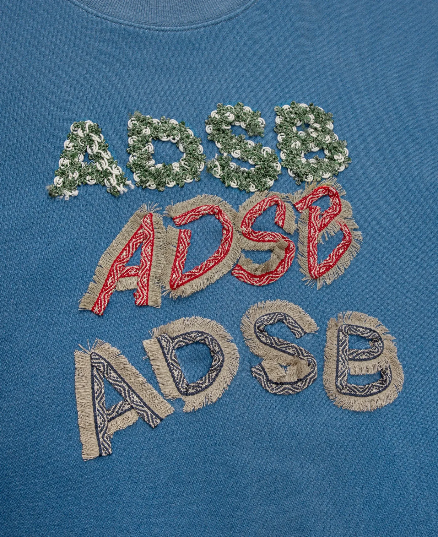 ADSB Patch Logo Sweatshirt (Blue)