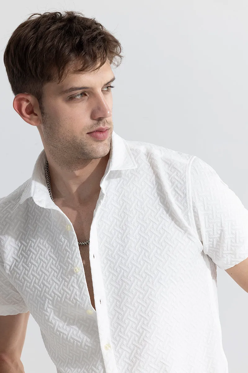 Airy Allure White Shirt