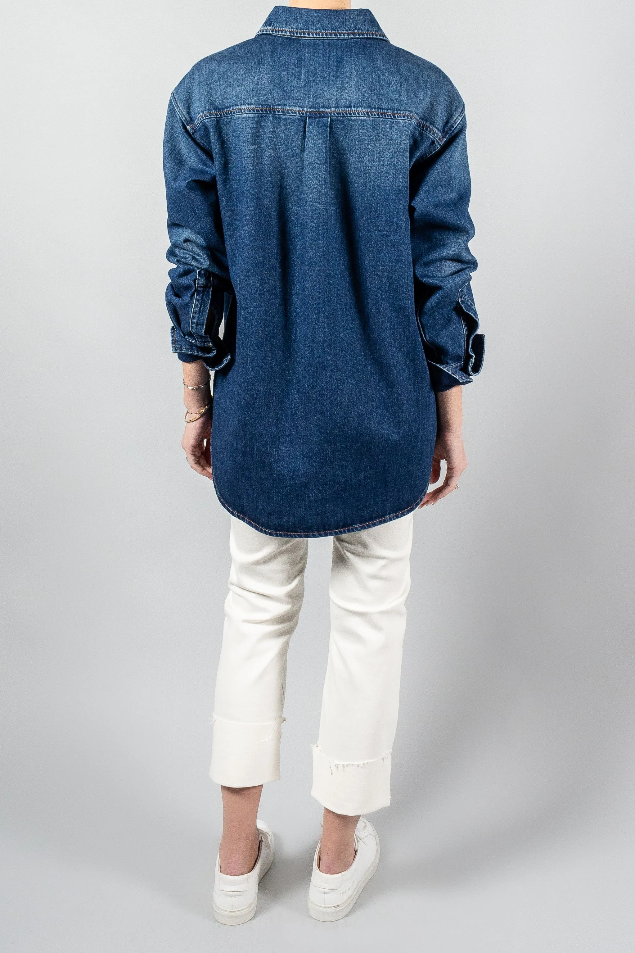 Closed Boxy Long Sleeve Shirt