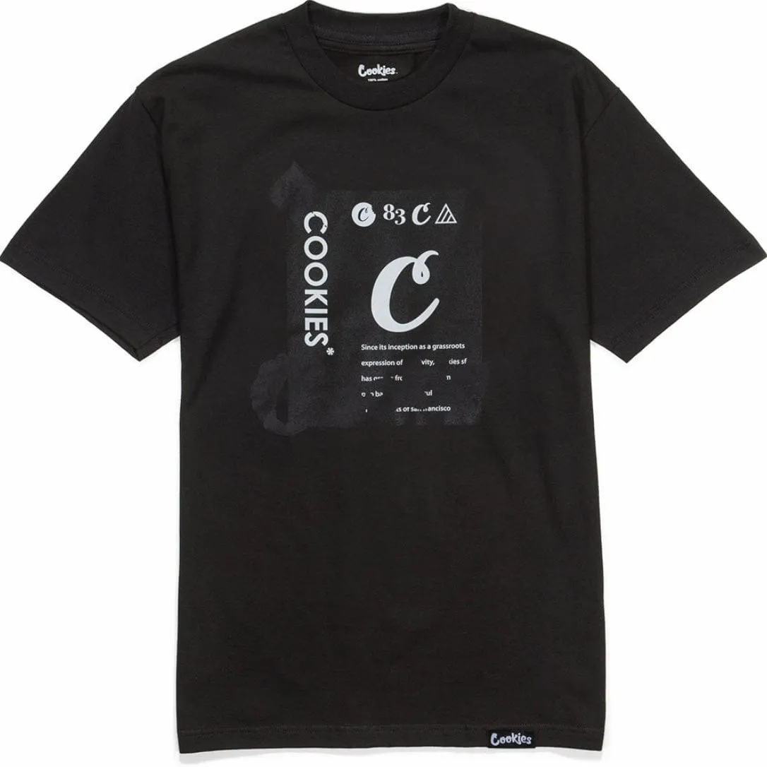 Cookies Key Largo Logo SS Tee (Black/Black) CM232TSP65