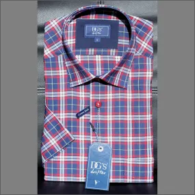 Dg's Wine Check Short Sleeve-