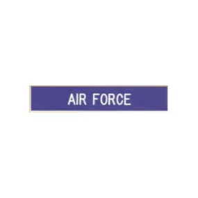 Engraved Plastic Name Plate - U.S. Air Force