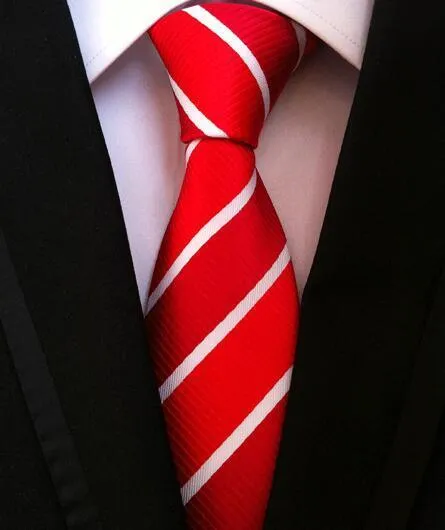 Fashion Striped Silk Neckties For Men