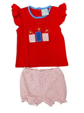 Fireworks Girls Bloomer Set