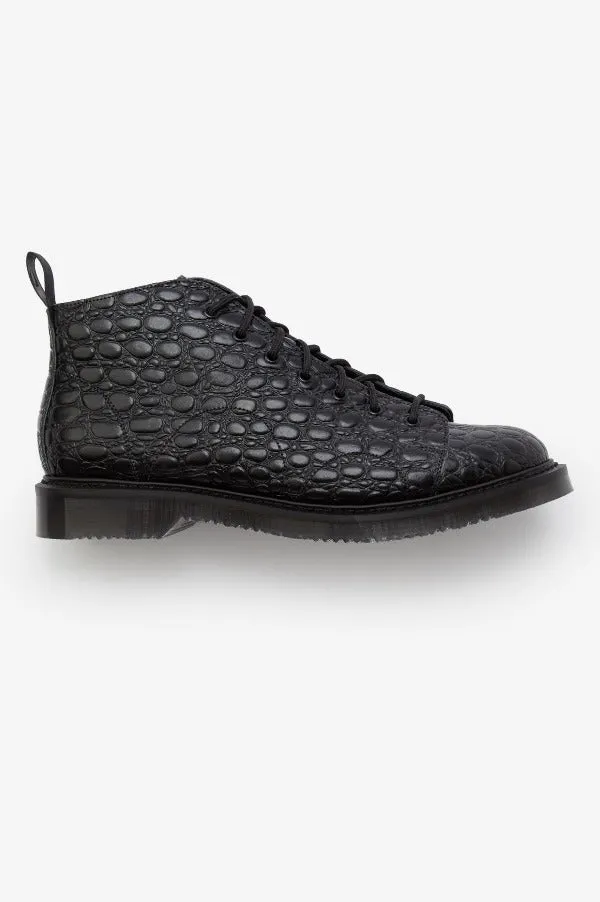 Fred Perry X George Cox Monkey Boot Embossed Leather