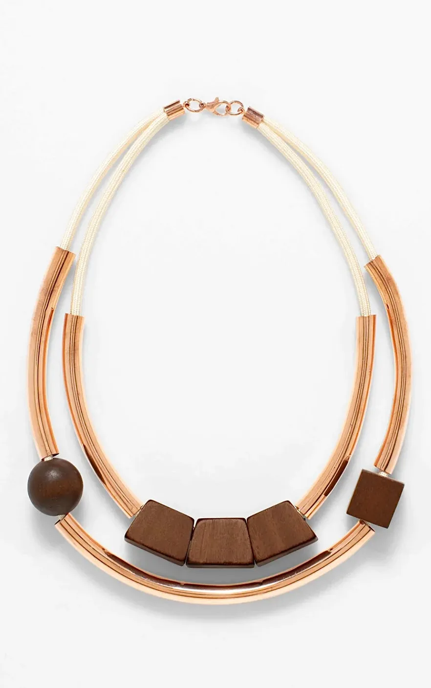 Ghala Chocolate Short Necklace