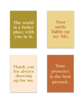 Gratitude Greeting Card Set