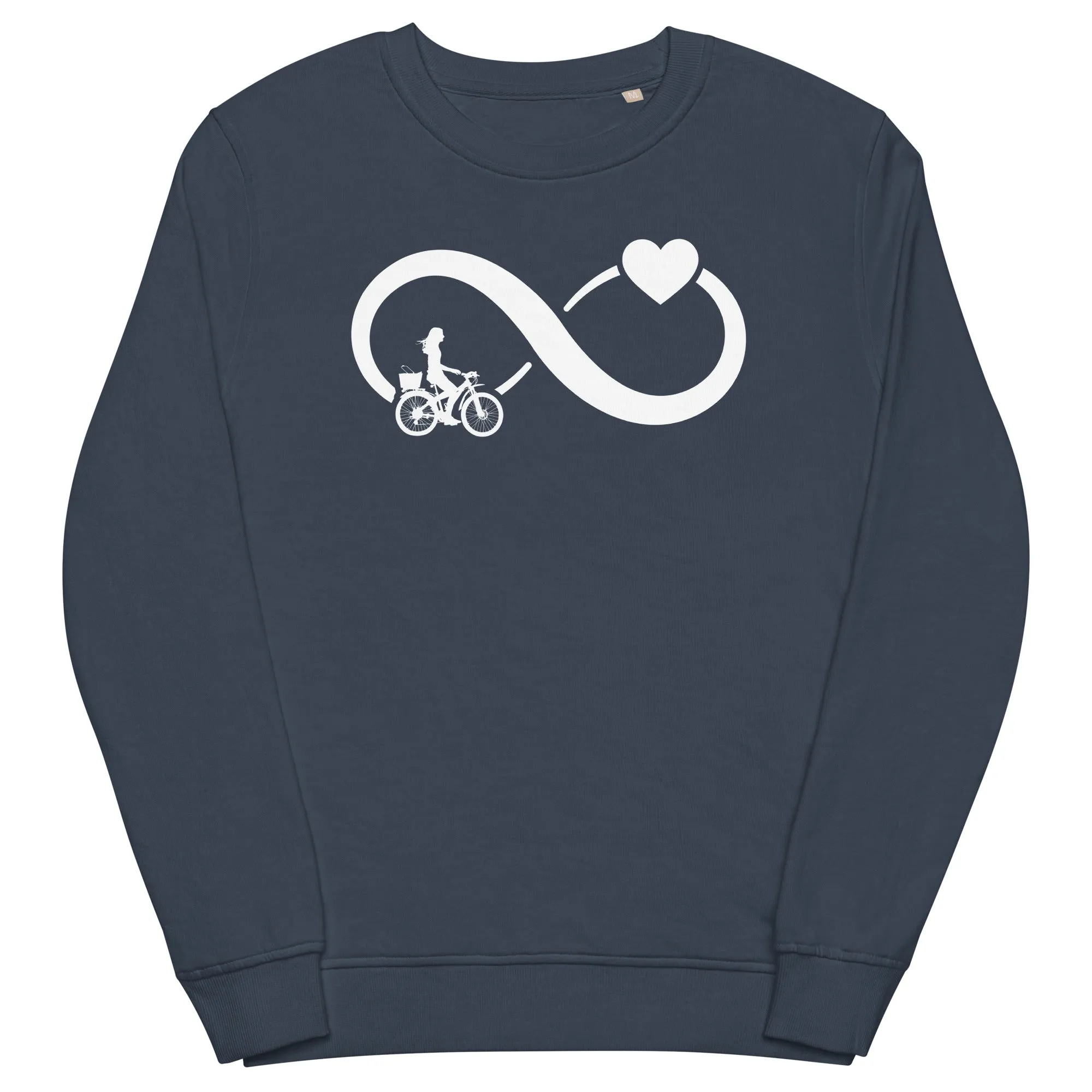 Infinity Heart and Cycling 2 - Unisex Premium Organic Sweatshirt