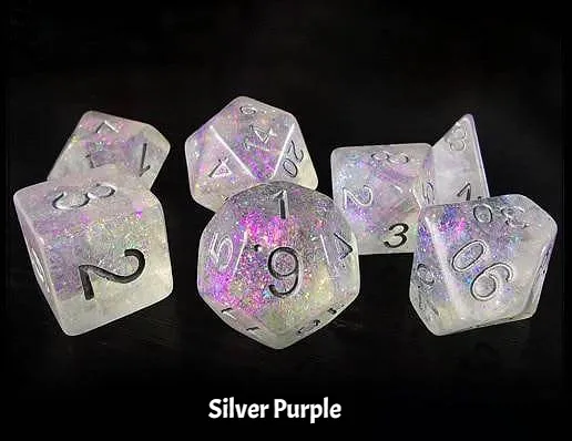 Iridescent Shimmer Dice