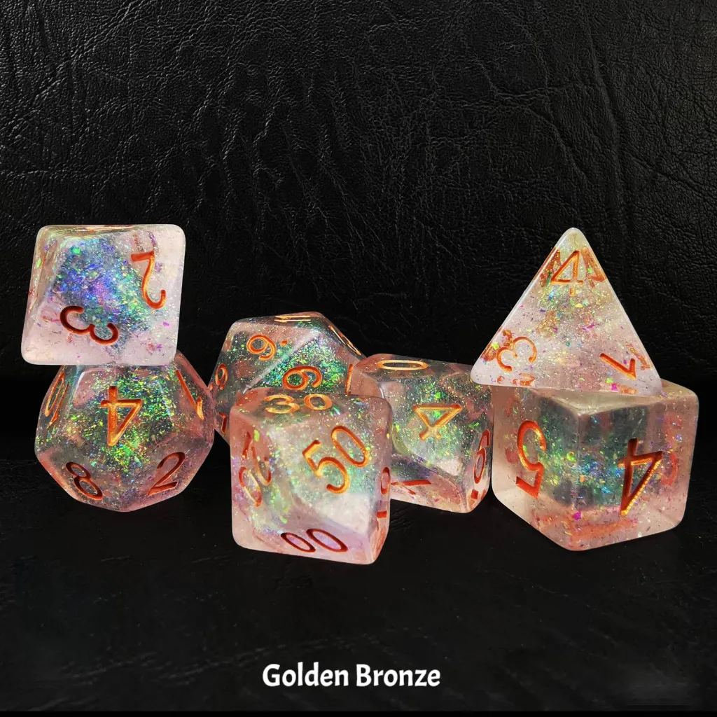 Iridescent Shimmer Dice