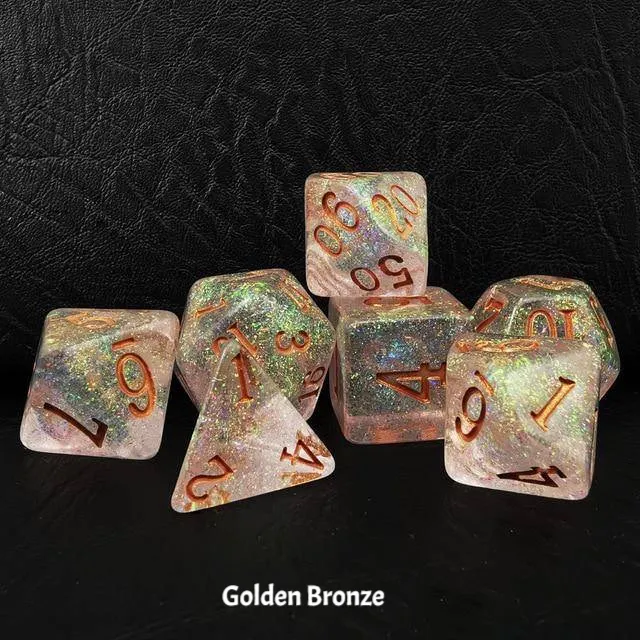 Iridescent Shimmer Dice