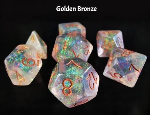 Iridescent Shimmer Dice