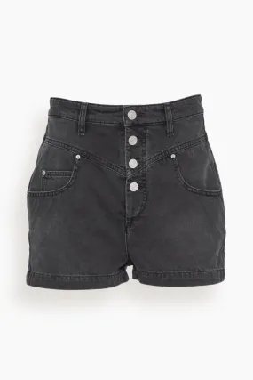 Jovany Short in Faded Black