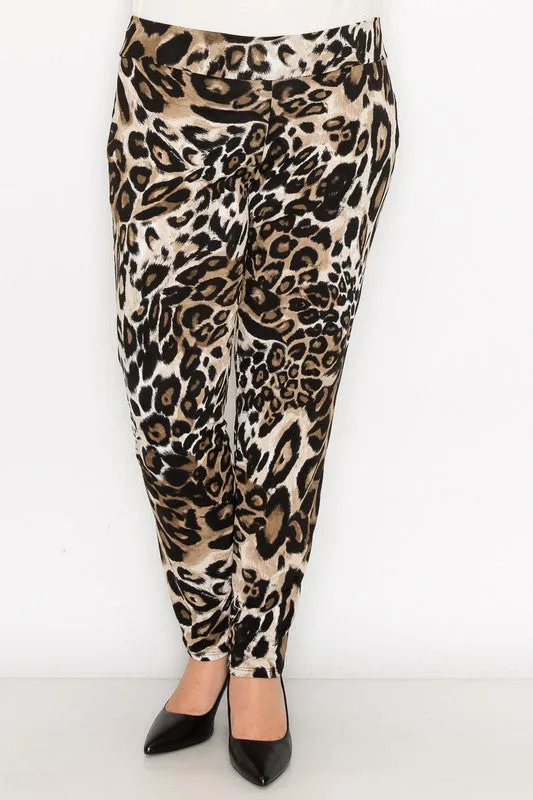 Leopard Print Pant Set