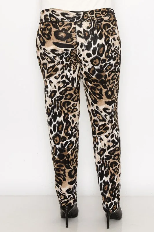 Leopard Print Pant Set