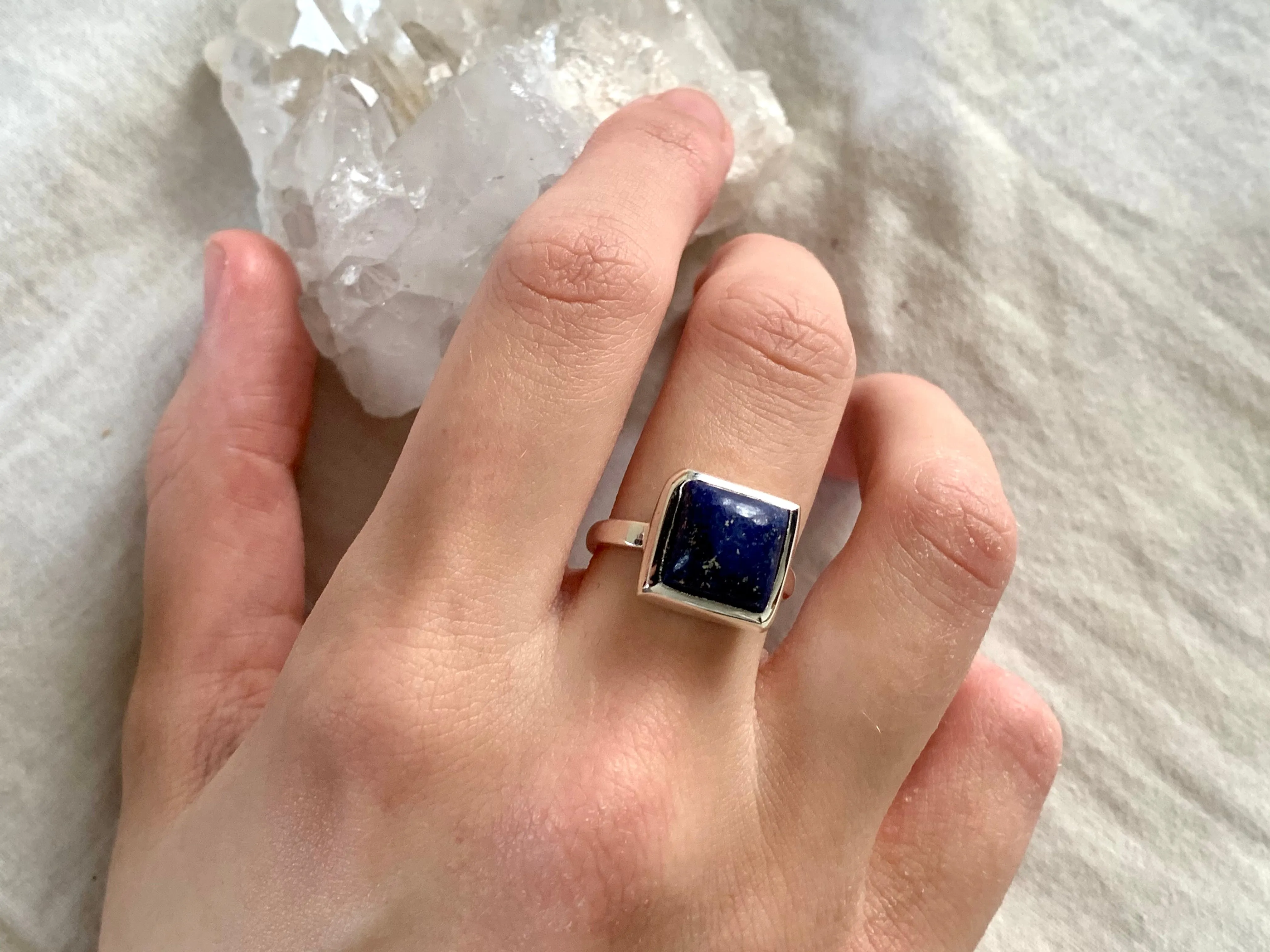 Malachite / Black Onyx / Lapis Lazuli Tozi Ring