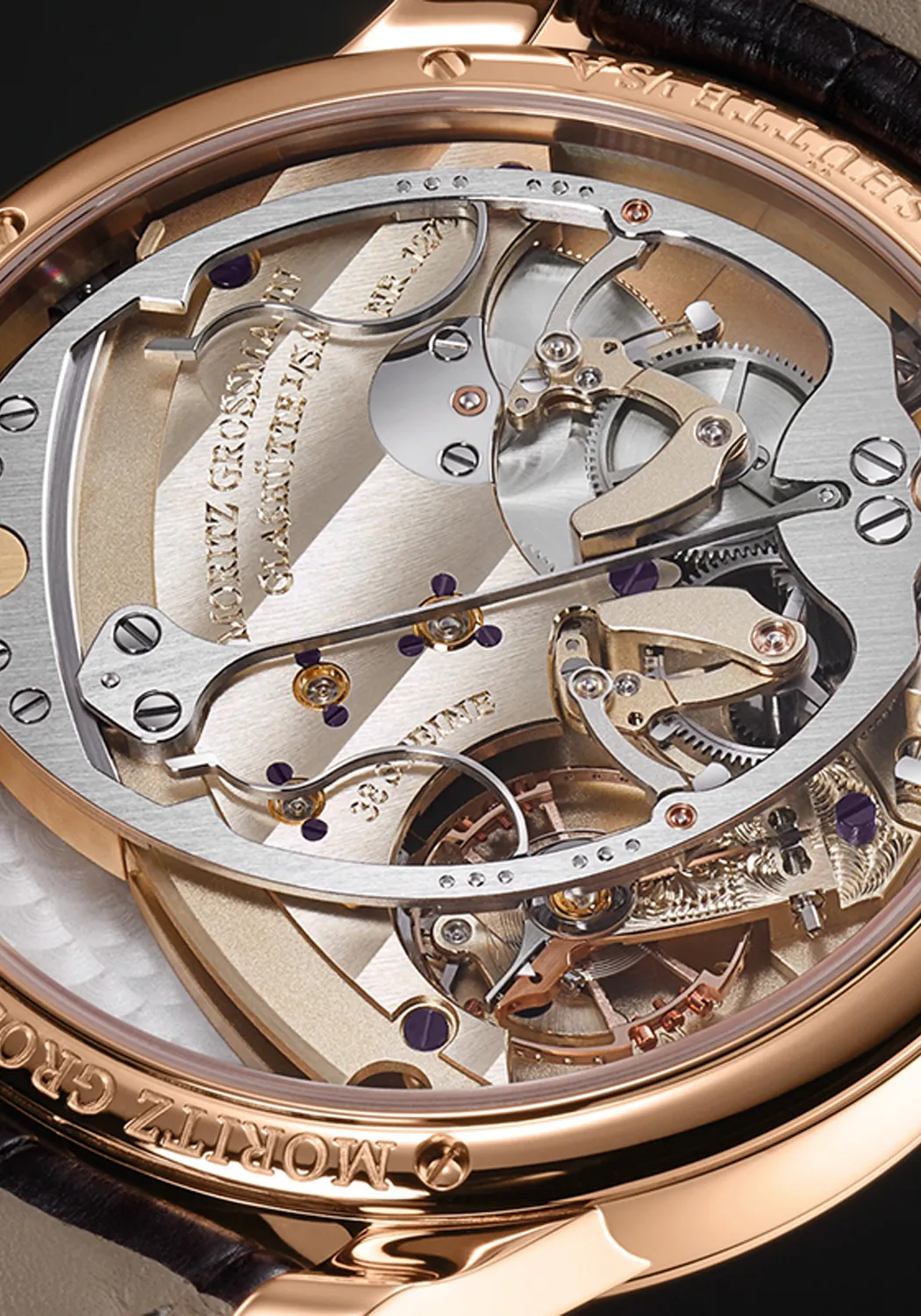 Moritz Grossmann Hamatic Rose Gold Opaline Dial