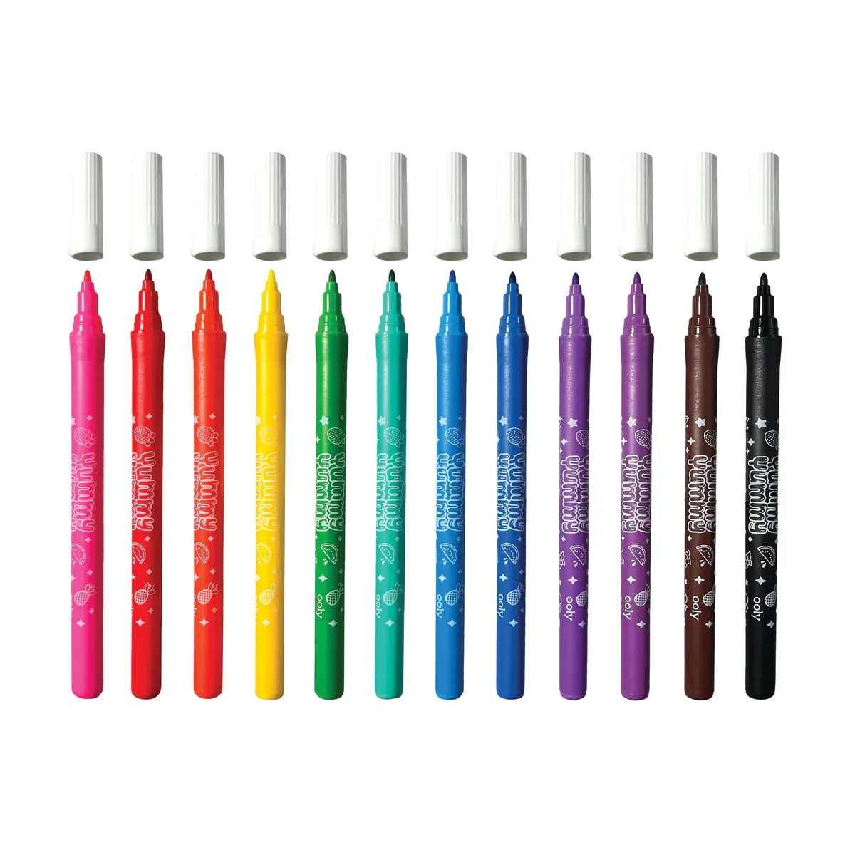 Ooly - Yummy Yummy Scented Markers - Set of 12