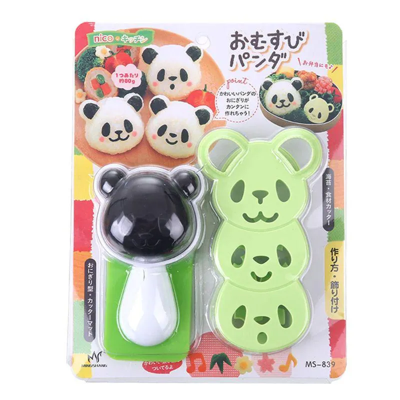 Panda Rice Mould Set