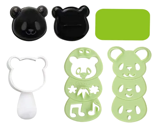 Panda Rice Mould Set