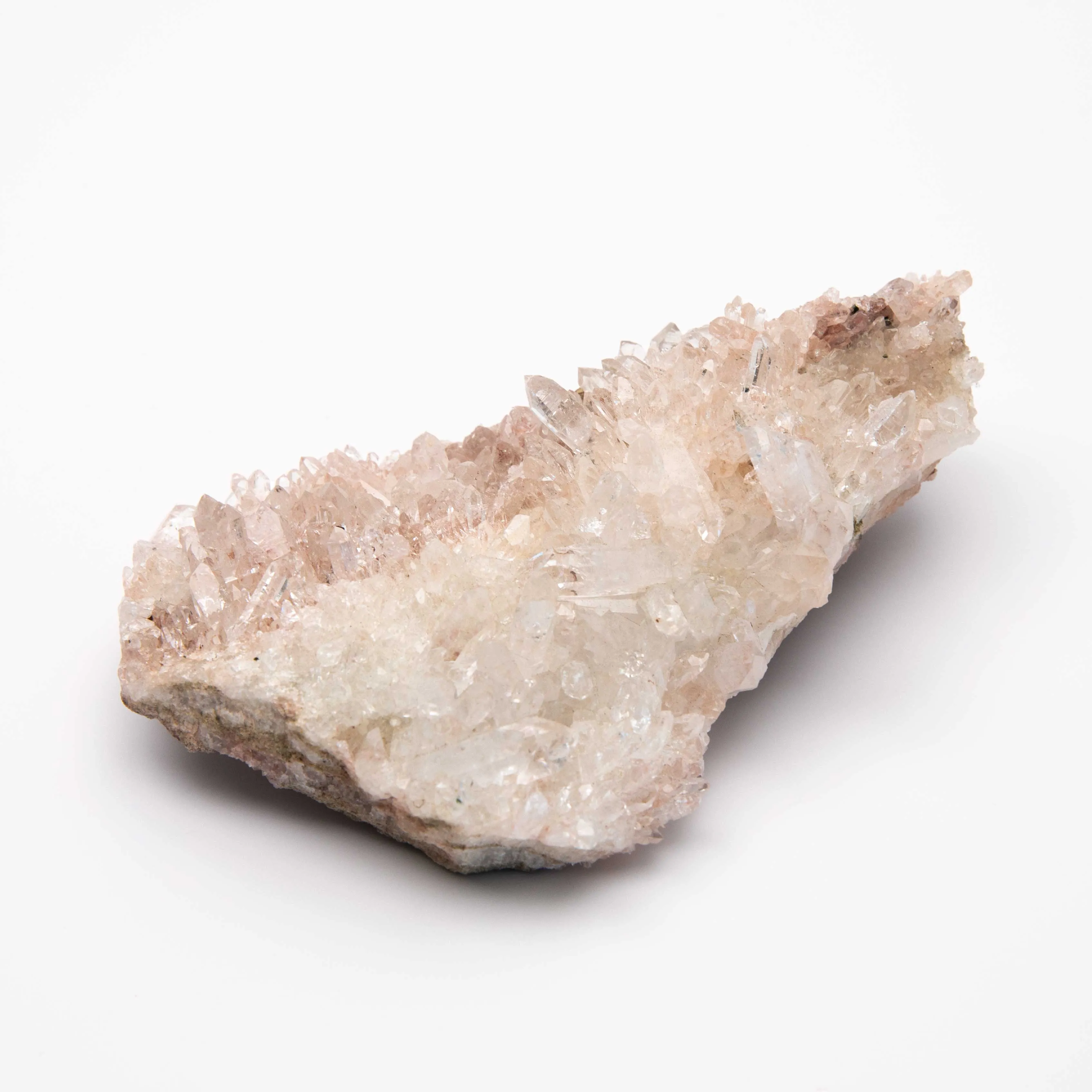 Pink Lemurian Quartz Cluster