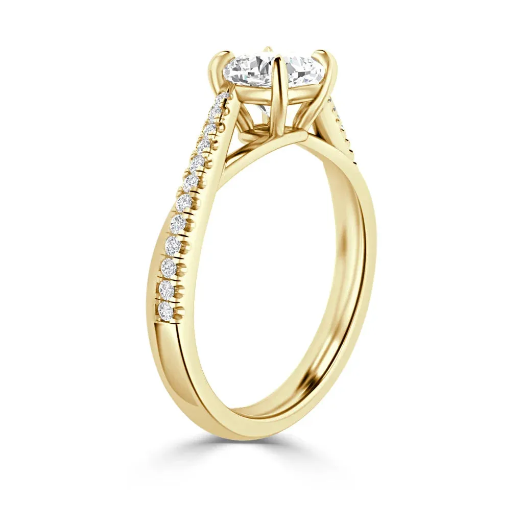 Prue - 18ct Yellow Gold - Cushion