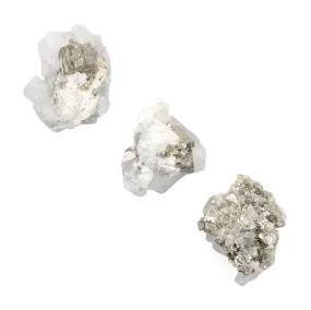 Pyrite & Calcite - Clusters, Terminated