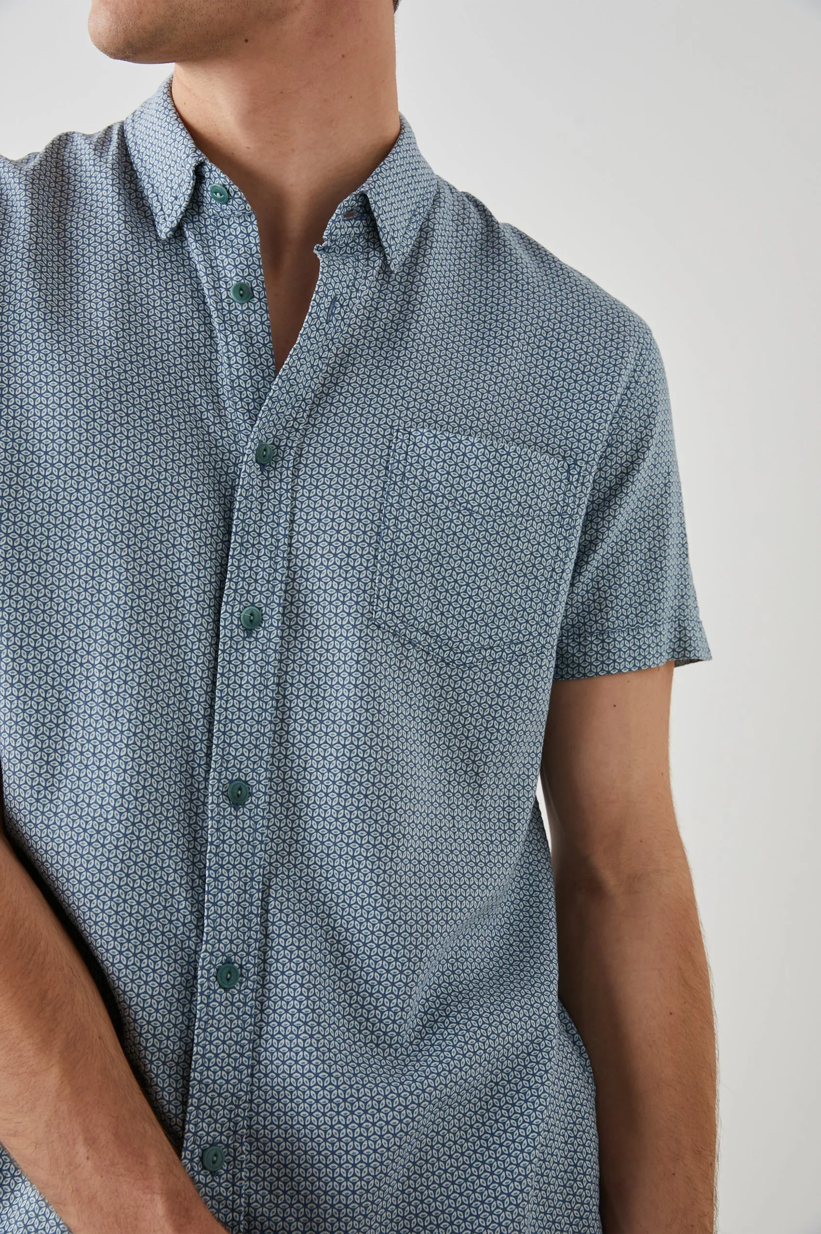 Rails Carson Shirt Fresco Navy Indigo*