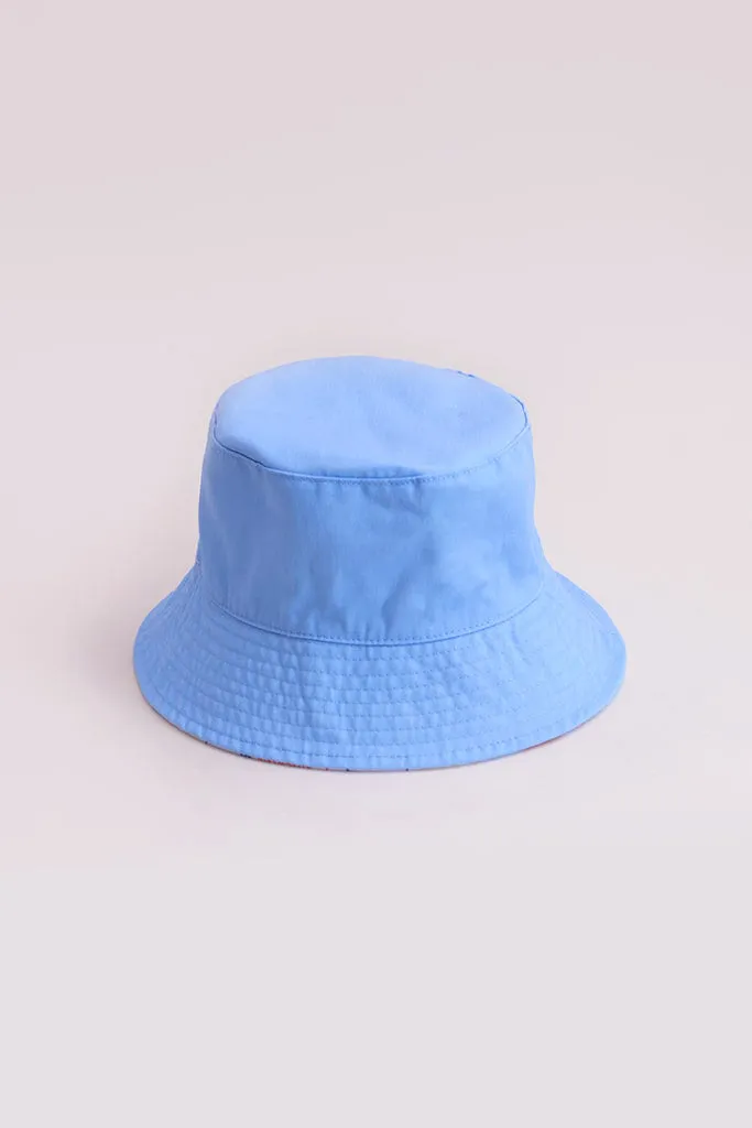 Reversible Bucket Hat (Kids) - Pastel Panda