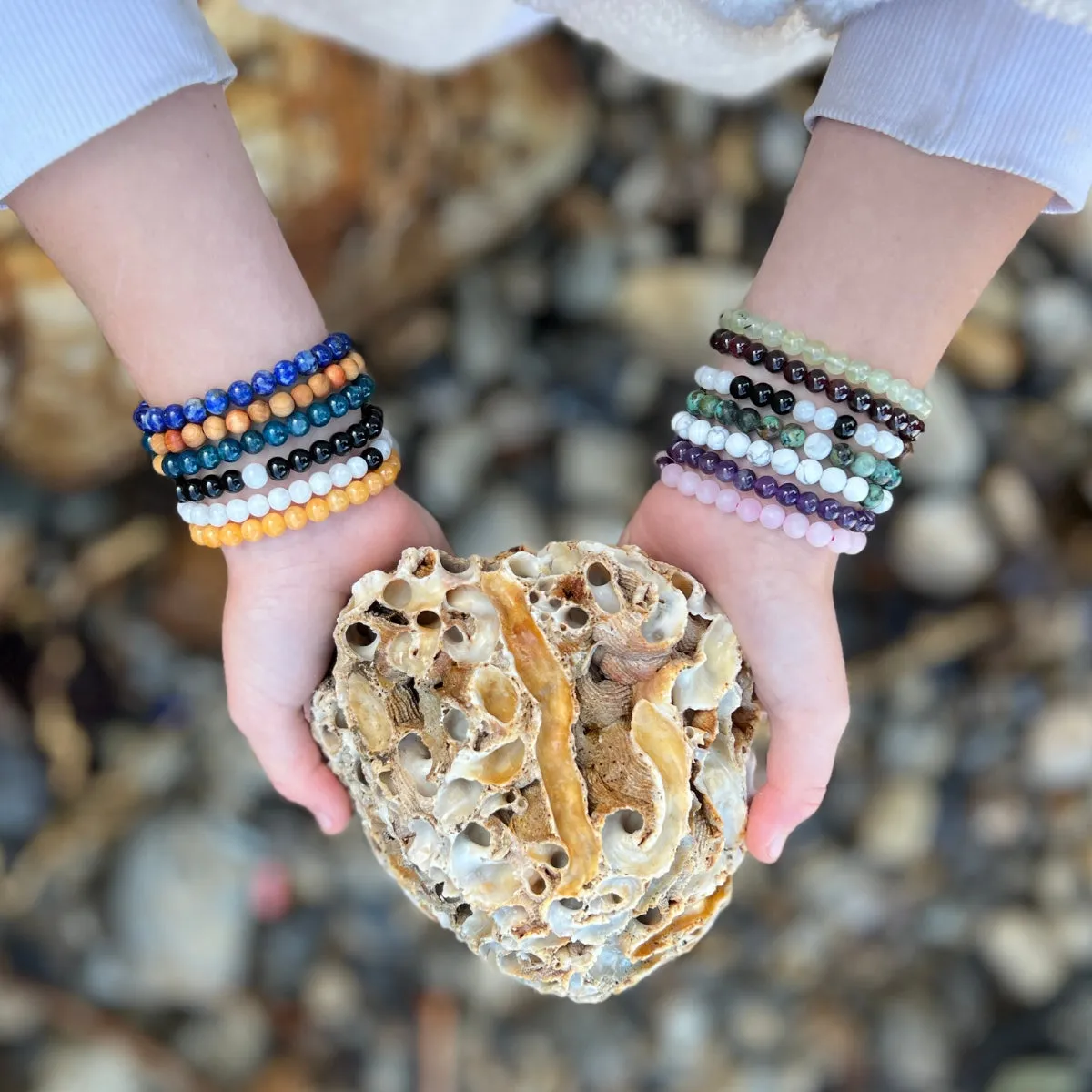 Seeking Harmony Howlite Bracelet