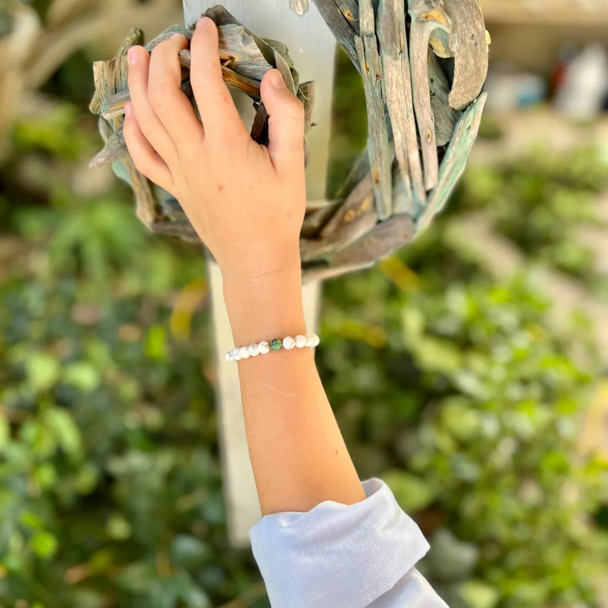 Seeking Harmony Howlite Bracelet