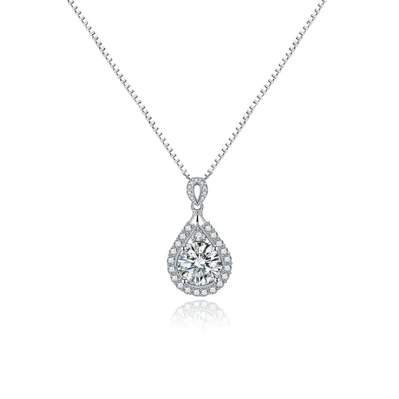 Siciry To My Loving Mom-Love Heart Necklace