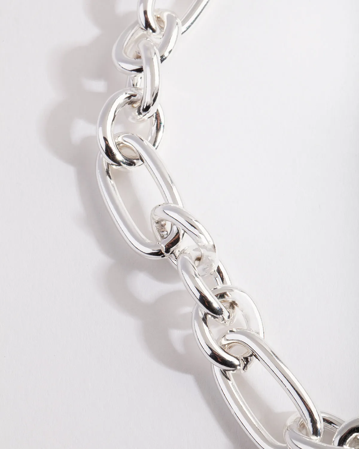 Silver Plated 45cm Chain Necklace