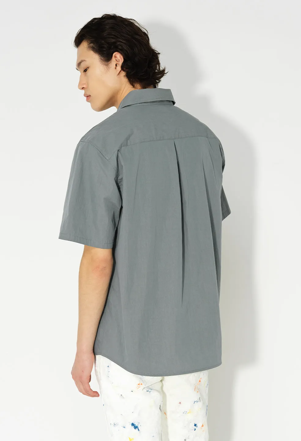 SS Cloak Button Up / Teal