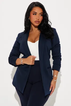 The Amaya Blazer - Navy