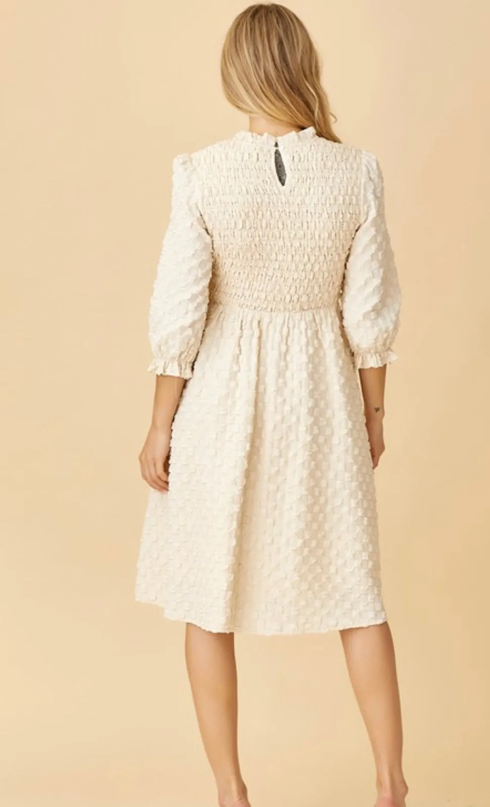 The Melanie Ivory Dress