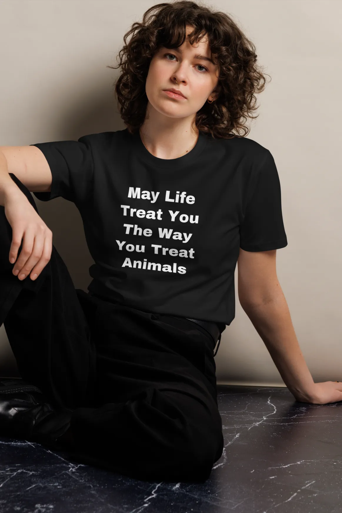 The Way You Treat Animals Unisex t-shirt