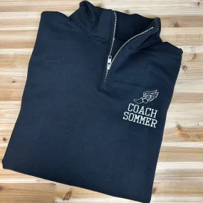 Track & Field Coach Quarter Zip Sweatshirt