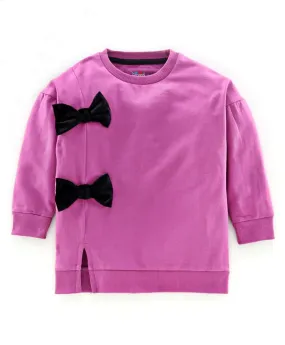 Ventra Girls Bow Sweatshirt