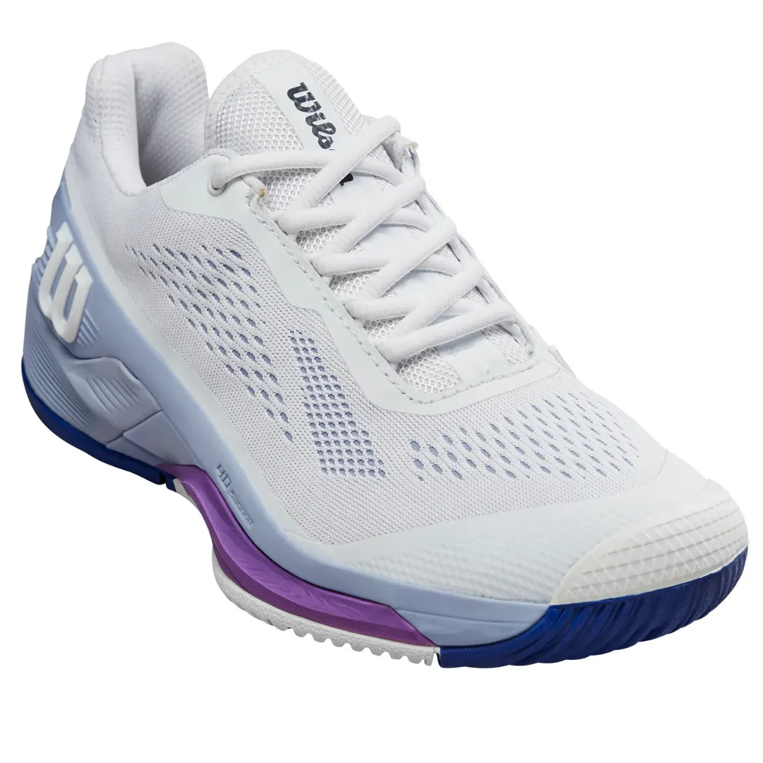 Wilson Rush Pro  4.0 Womens Tennis Shoes -  White/Eventid Blue